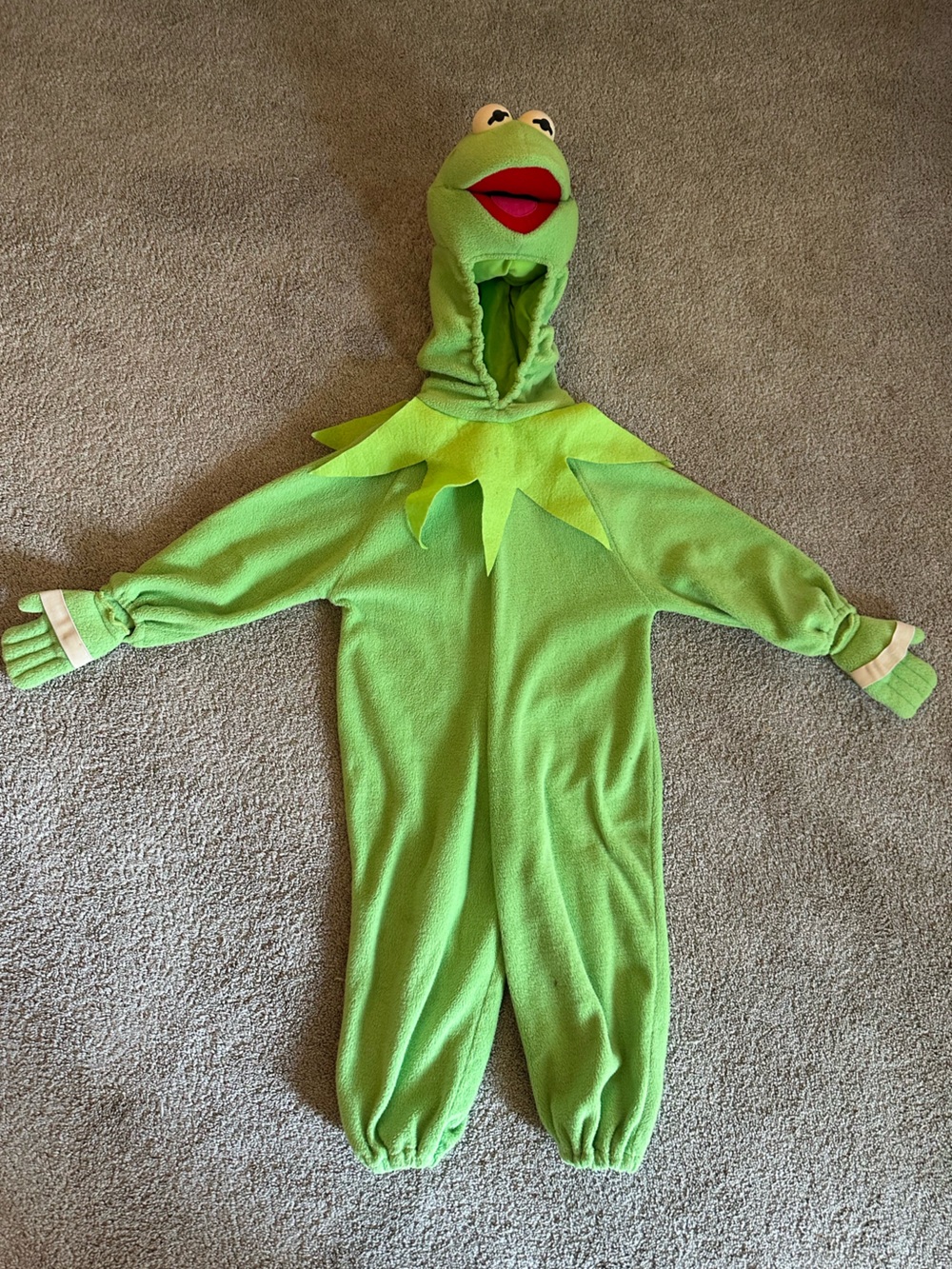 Kids/Toddler Kermit the Frog Costume
